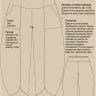 Выкройка брюк Л-88